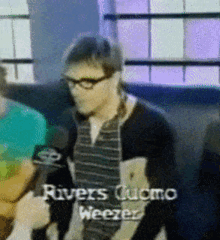 Rivers Cuomo Weezer GIF - Rivers Cuomo Weezer Interview GIFs