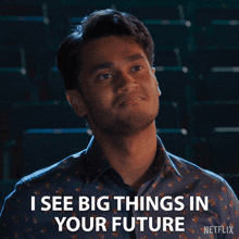 I See Big Things In Your Future Nikhil Choudry GIF - I See Big Things In Your Future Nikhil Choudry My Life With The Walter Boys GIFs