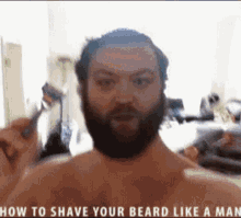 Romme Beard GIF - Romme Beard Shaving GIFs