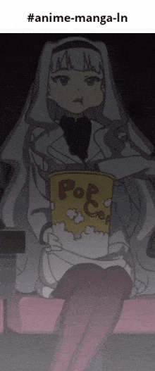 Takane Popcorn Anime-manga-ln GIF - Takane Popcorn Anime-manga-ln GIFs