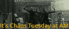Am Team Chaos Tuesday GIF - Am Team Chaos Tuesday Crazy Weskers GIFs
