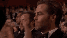 Chris Pine Oscars GIF - Chris Pine Oscars Tears GIFs