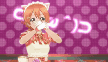 Rin Hoshizora Cat Girl GIF - Rin Hoshizora Cat Girl Event GIFs