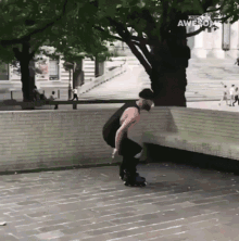 Roller Blades People Are Awesome GIF - Roller Blades People Are Awesome Jump Over GIFs