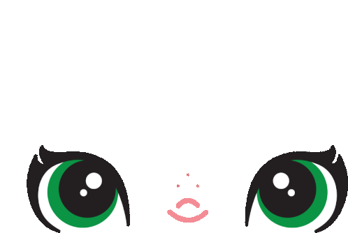 Happy Face Eyes Sticker - Happy Face Eyes Cute Stickers