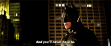 Batman And Youll Never Have To GIF