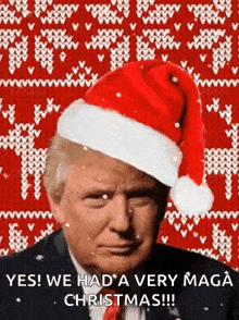 Donald Trump Christmas GIF