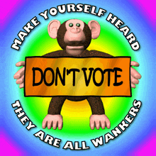 Make Yourself Heard Don'T Vote GIF - Make Yourself Heard Don'T Vote Do Not Vote GIFs