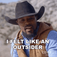I Felt Like An Outsider Jamon Turner GIF - I Felt Like An Outsider Jamon Turner Ultimate Cowboy Showdown GIFs