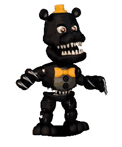 FNAF world - Nightmares and Purple Guy