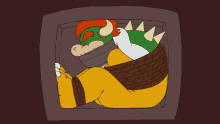 Bowser Tied Up GIF - Bowser Tied Up And GIFs