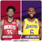 Houston Rockets Vs. Los Angeles Lakers Pre Game GIF - Nba Basketball Nba 2021 GIFs