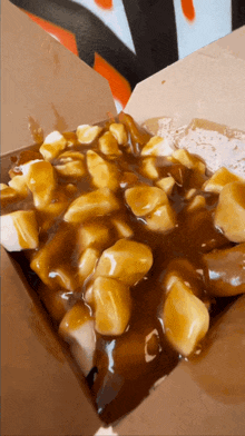 poutine fries cheese curds gravy canadian food