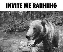 Invite Me Rahhhhg Bear GIF - Invite Me Rahhhhg Bear Blimney Street GIFs