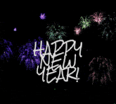 Happy New Year Fireworks GIF - Happy New Year Fireworks Gif GIFs