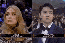 Dksreaction Kyungsoo GIF - Dksreaction Kyungsoo Adele GIFs