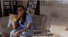 Mindy Cookie Dough GIF - Mindy Cookie Dough Problems GIFs