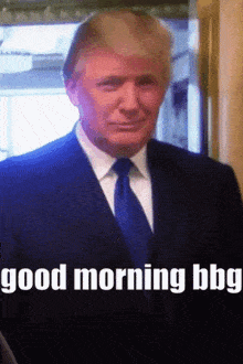 Trump Good Morning GIF - Trump Good Morning Bbg GIFs