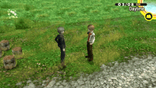 a screenshot of a video game shows a character named yosuke