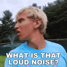 What Is That Loud Noise Stephen Patrick Sharer GIF - What Is That Loud Noise Stephen Patrick Sharer Stephen Sharer GIFs