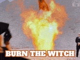 burn the witch frances conroy pyre fire burn