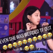 Even She Was Weirded Tf Out Nayeon GIF - Even She Was Weirded Tf Out Nayeon GIFs