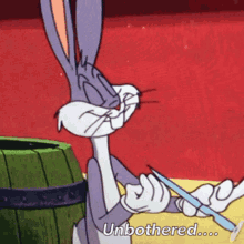 Unbothered Bugs GIF - Unbothered Bugs Bunny GIFs