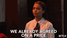We Already Agreed On A Price We Had A Deal Already GIF - We Already Agreed On A Price We Had A Deal Already We Had An Agreement GIFs