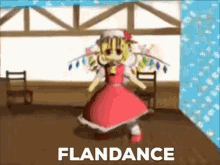 Flandance Flandre GIF - Flandance Flandre Touhou GIFs