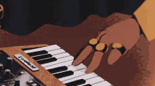 Playing Keyboard 2chainz GIF - Playing Keyboard 2chainz Cant Go For That Song GIFs