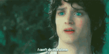 Lord Of The Rings I Cant Do This Alone GIF - Lord Of The Rings I Cant Do This Alone Cant Do This GIFs