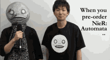 Yoko Taro T Shirt GIF - Yoko Taro T Shirt Nier Automata GIFs