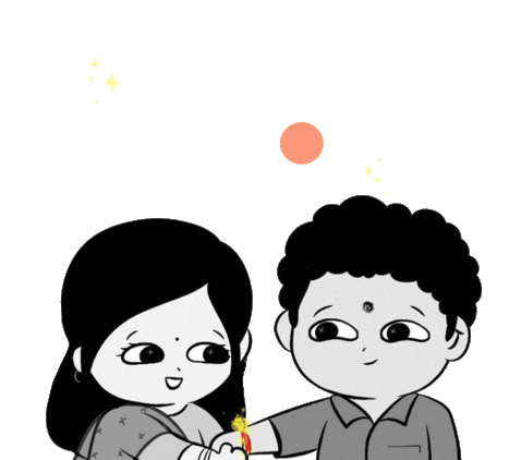 Love Siblings Sticker - Love Siblings Happy Rakshabandhan Stickers