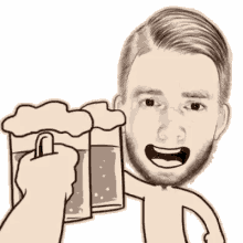 Cheers Beer GIF