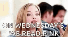 Wednesday Pink GIF - Wednesday Pink Mean Girls GIFs