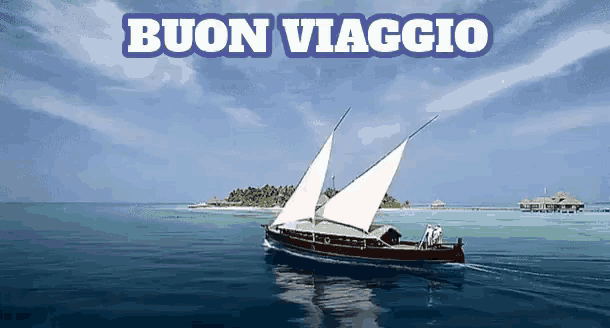 Buon viaggio aereo turismo