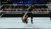 Dean Ambrose Lariat Roman Reigns Survivor Series 2015 GIF - Dean Ambrose Lariat Roman Reigns Survivor Series 2015 GIFs