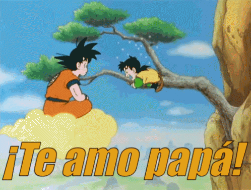 Gohan Llorando Y Brincando A Abrazar A Goku GIF - Te Amo Papá Feliz Día Del  Padre Día Del Padre - Discover & Share GIFs