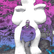 Bear Hug Purple GIF - Bear Hug Purple Smile GIFs