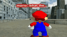 What The Mario GIF - What The Mario Fail GIFs