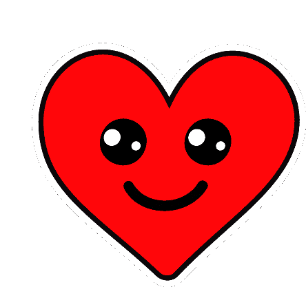 Heart Crazy Cute In Love Sticker - Heart Crazy Cute In Love Smiling Stickers