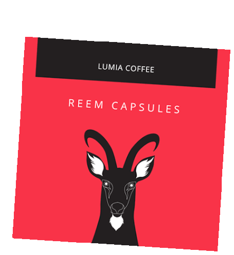 Reem Reem Capsules Sticker - Reem Reem Capsules Lumia Coffee Stickers