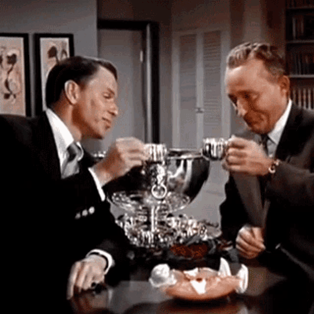 Cheers Frank Sinatra GIF - Cheers Frank Sinatra Bing Crosby - Discover & Share GIFs