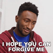 I Hope You Can Forgive Me Marques Brownlee GIF - I Hope You Can Forgive Me Marques Brownlee I Really Hope You Can Pardon Me GIFs