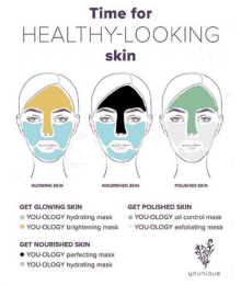 younique masks facial skin care