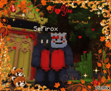 a picture of a cartoon character with the name sefirox