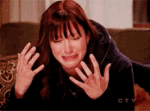 Greys Anatomy Crying GIF - Greys Anatomy Crying Facepalm GIFs