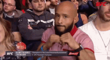 punching demetrious johnson ufc peace out elbow