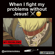 Anime Problems Thorkell GIF - Anime Problems Thorkell Thorfinn GIFs