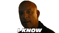 I Know Dominic Toretto Sticker - I Know Dominic Toretto Vin Diesel Stickers